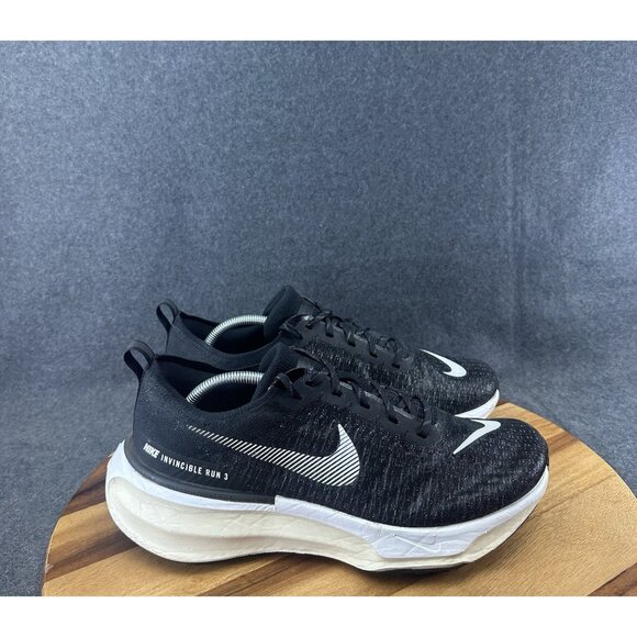 Nike ZoomX Invincible Run FK 3 Black Running Shoes FN1187-001 Men’s Size 12 Wide - Picture 1 of 11